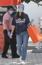 EMMY ROSSUM Out Shopping in Beverly Hills 11/02/2020