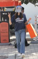 EMMY ROSSUM Out Shopping in Beverly Hills 11/02/2020