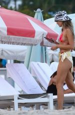 ERIKA COSTELL and AMANDA STEELE in Bikinis at a Beach in Miami 11/13/2020
