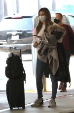 ERIN ANDREWS at Los Angeles Intenrational Airport 11/15/2020