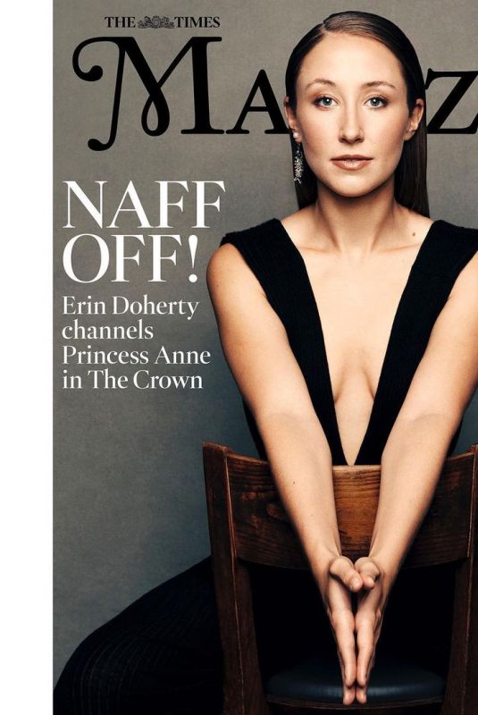 ERIN DOHERTY in The Times Magazine, 2020