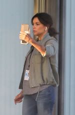 EVA LONGORIA on the Set of a New Movie in Los Angeles 11/22/2020
