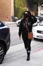 EVA LONGORIA Wearing a Mask Out in Los Angeles 11/23/2020