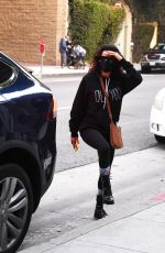 EVA LONGORIA Wearing a Mask Out in Los Angeles 11/23/2020