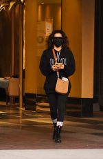 EVA LONGORIA Wearing a Mask Out in Los Angeles 11/23/2020