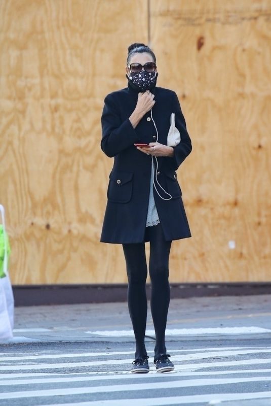 FAMKE JANSSEN Out and About in New York 11/16/2020