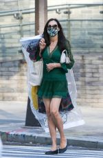 FAMKE JANSSEN Out on Her Birthday in New York 11/05/2020