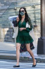 FAMKE JANSSEN Out on Her Birthday in New York 11/05/2020