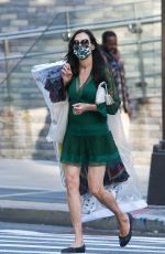 FAMKE JANSSEN Out on Her Birthday in New York 11/05/2020