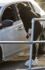 FAYE BROOKES Leaves Dancing on Ice Rehersal in Manchester 11/13/2020