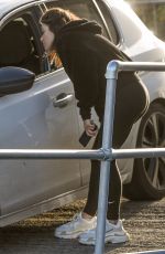 FAYE BROOKES Leaves Dancing on Ice Rehersal in Manchester 11/13/2020