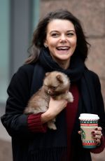 FAYE BROOKES Out with Her Dog in Manchester 11/17/2020