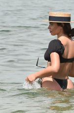 FRANCESCA ALLEN in Bikini on the Beach in Dubai 11/25/2020