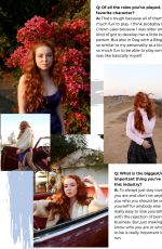 FRANCESCA CAPALDI in Aquamarine Magazine, November 2020