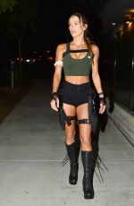 FRANCESCA FARAGO and CASEY BOONSTRA at a Halloween Party in Los Angeles 10/31/2020