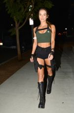 FRANCESCA FARAGO and CASEY BOONSTRA at a Halloween Party in Los Angeles 10/31/2020