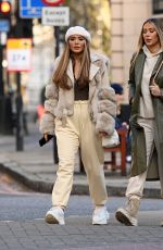 FRANKIE and DEMI SIMS Out in London 11/27/2020