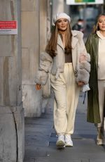 FRANKIE and DEMI SIMS Out in London 11/27/2020
