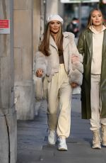 FRANKIE and DEMI SIMS Out in London 11/27/2020