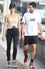 GEORGIA FOWLER and Nathan Dalah Out in Adelaide 11/21/2020