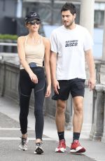 GEORGIA FOWLER and Nathan Dalah Out in Adelaide 11/21/2020