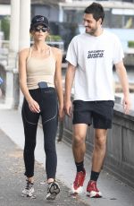 GEORGIA FOWLER and Nathan Dalah Out in Adelaide 11/21/2020