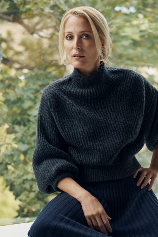 GILLIAN ANDERSON for Net-a-porter Magazine, Decembre 2020