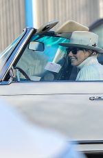 GWYNETH PALTROW Drives on Biden