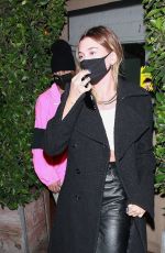 HAILEY and Justin BIEBER at Giorgio Baldi in Santa Monica 11/13/2020