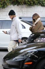 HAILEY and Justin BIEBER Checking Out a Property in West Hollywood 11/14/2020
