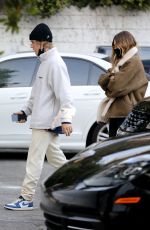 HAILEY and Justin BIEBER Checking Out a Property in West Hollywood 11/14/2020