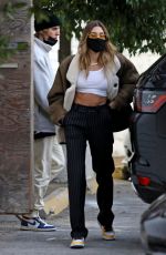 HAILEY and Justin BIEBER Checking Out a Property in West Hollywood 11/14/2020