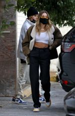HAILEY and Justin BIEBER Checking Out a Property in West Hollywood 11/14/2020