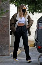 HAILEY and Justin BIEBER Checking Out a Property in West Hollywood 11/14/2020