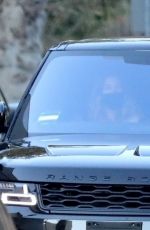 HAILEY and Justin BIEBER Driving Out in Beverly Hills 11/18/2020
