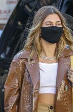 HAILEY and Justin BIEBER Leaves Il Pastaio in Beverly Hills 11/19/2020
