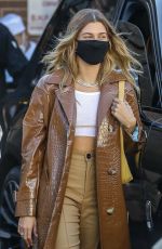 HAILEY and Justin BIEBER Leaves Il Pastaio in Beverly Hills 11/19/2020