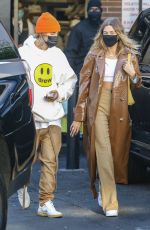 HAILEY and Justin BIEBER Leaves Il Pastaio in Beverly Hills 11/19/2020