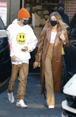 HAILEY and Justin BIEBER Leaves Il Pastaio in Beverly Hills 11/19/2020