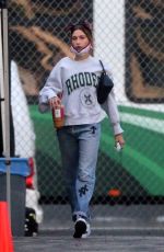 HAILEY and Justin BIEBER on the Set of Justin