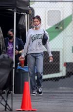 HAILEY and Justin BIEBER on the Set of Justin