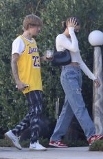 HAILEY and Justin BIEBER Out in Beverly Hills 11/19/2020