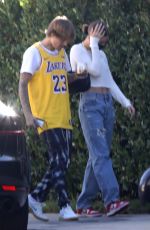 HAILEY and Justin BIEBER Out in Beverly Hills 11/19/2020