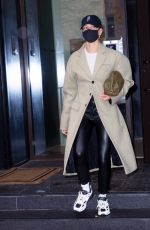 HAILEY BIEBER Leaves Her Apartment in New York 11/30/2020