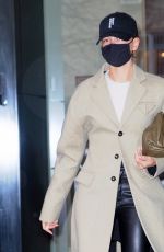 HAILEY BIEBER Leaves Her Apartment in New York 11/30/2020