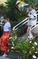 HAILEY BIEBER Leaves Pastor Carl Lentz Home Day After Selena Gomez Has a Mental Breakdown in Los Angeles 11/10/2020