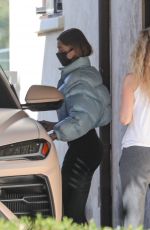 HAILEY BIEBER Leaves Private Pilates Class in Los Angeles 11/25/2020
