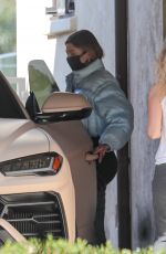 HAILEY BIEBER Leaves Private Pilates Class in Los Angeles 11/25/2020