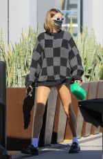 HAILEY BIEBER Out and About in West Hollywood 11/15/2020