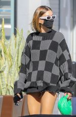 HAILEY BIEBER Out and About in West Hollywood 11/15/2020